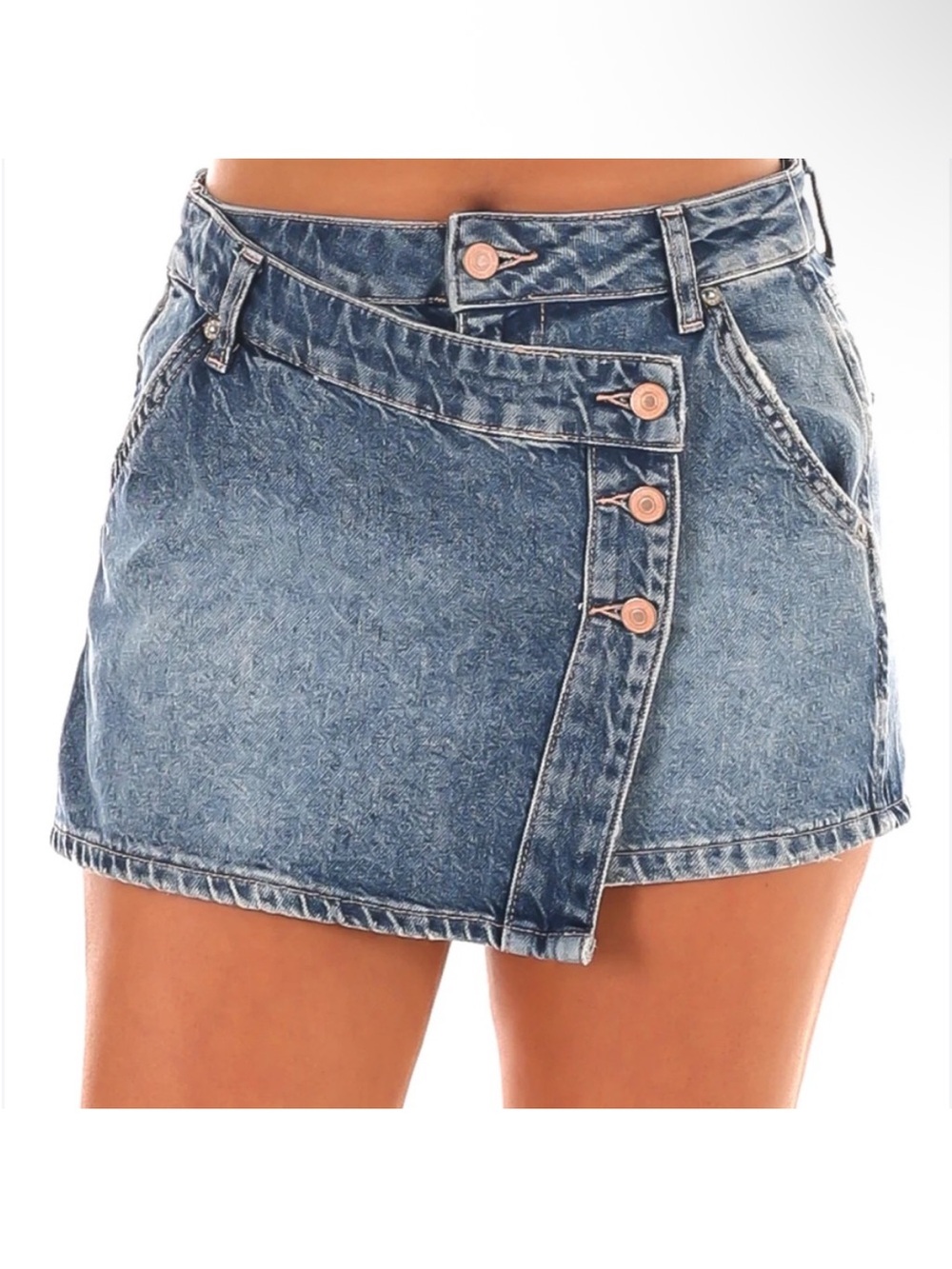 We The Free | Free People | Wynne Denim Skirt Size 29